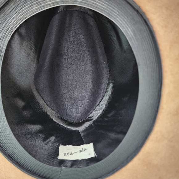 Rua.Ria Women Rancher Artisanal Caramel Hat made with love In Mexico - Picture 5 of 5